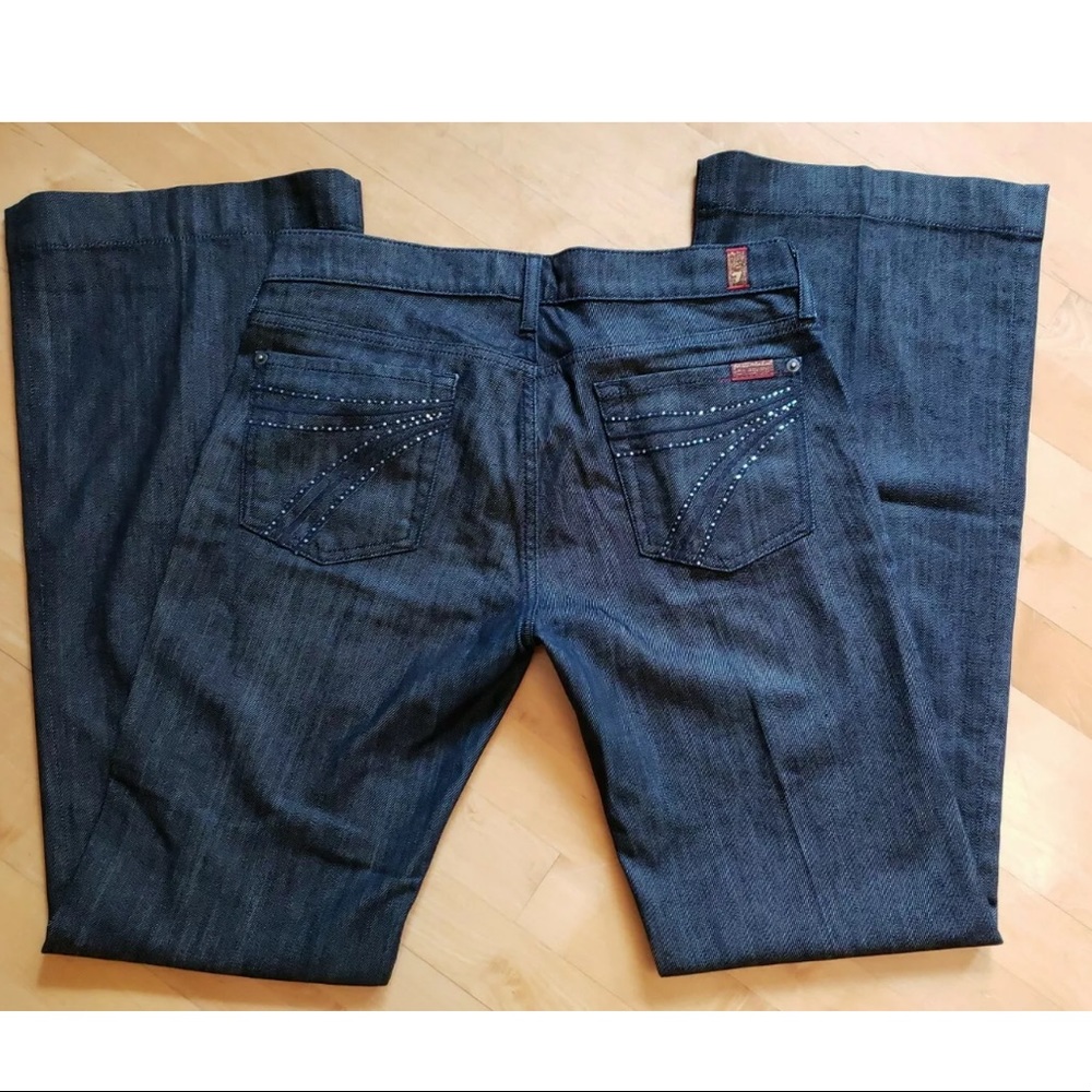 7 For All Man Kind Dojo 35 inseam